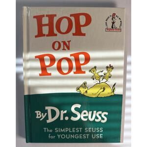 Hop on Pop by Dr. Seuss First Edition Book Club 1963 Hardcover